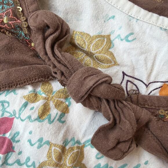 Y2K Girls Wizards Of Waverly Place T-shirt With Bolero & Sequins Size 10/12 - Picture 4 of 7